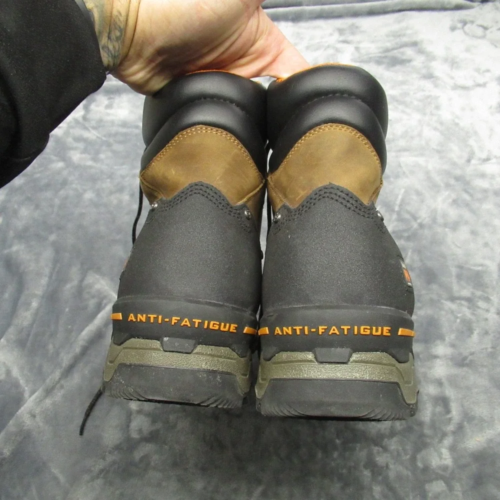 Timberland PRO Work Boots Men 15 Wide Brwn‎ Waterproof Composite Toe Boondock 6
